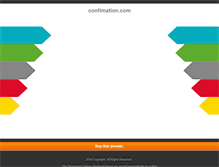 Tablet Screenshot of confimation.com